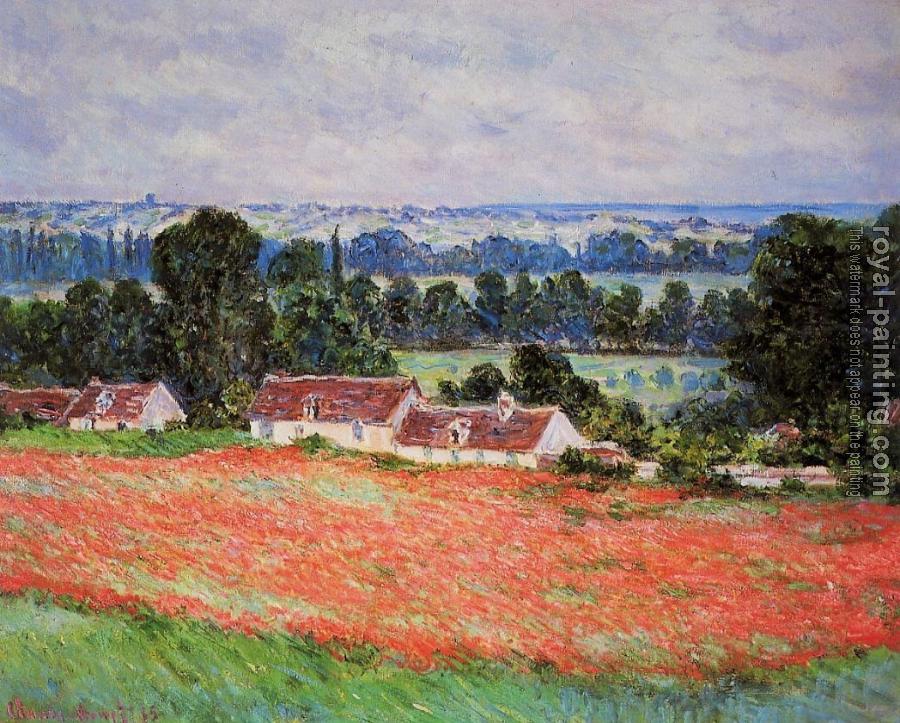 Claude Oscar Monet : Poppy Field, Giverny